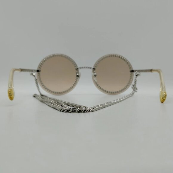 Chanel Sunglasses Women's Silver 479-050425 - Picture 4 of 9